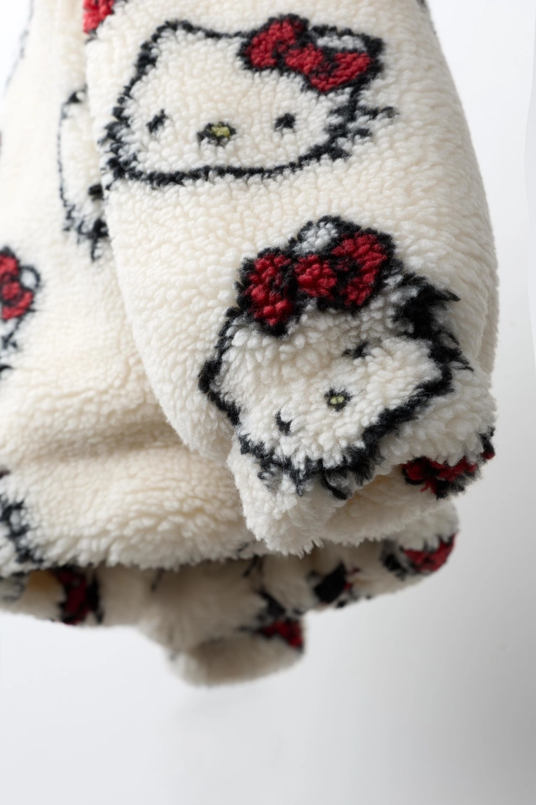 Куртка с искусственным мехом hello kitty © sanrio