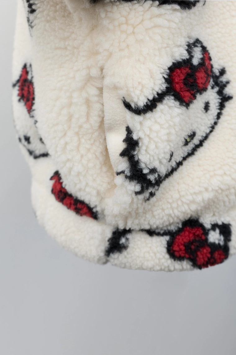 Куртка с искусственным мехом hello kitty © sanrio