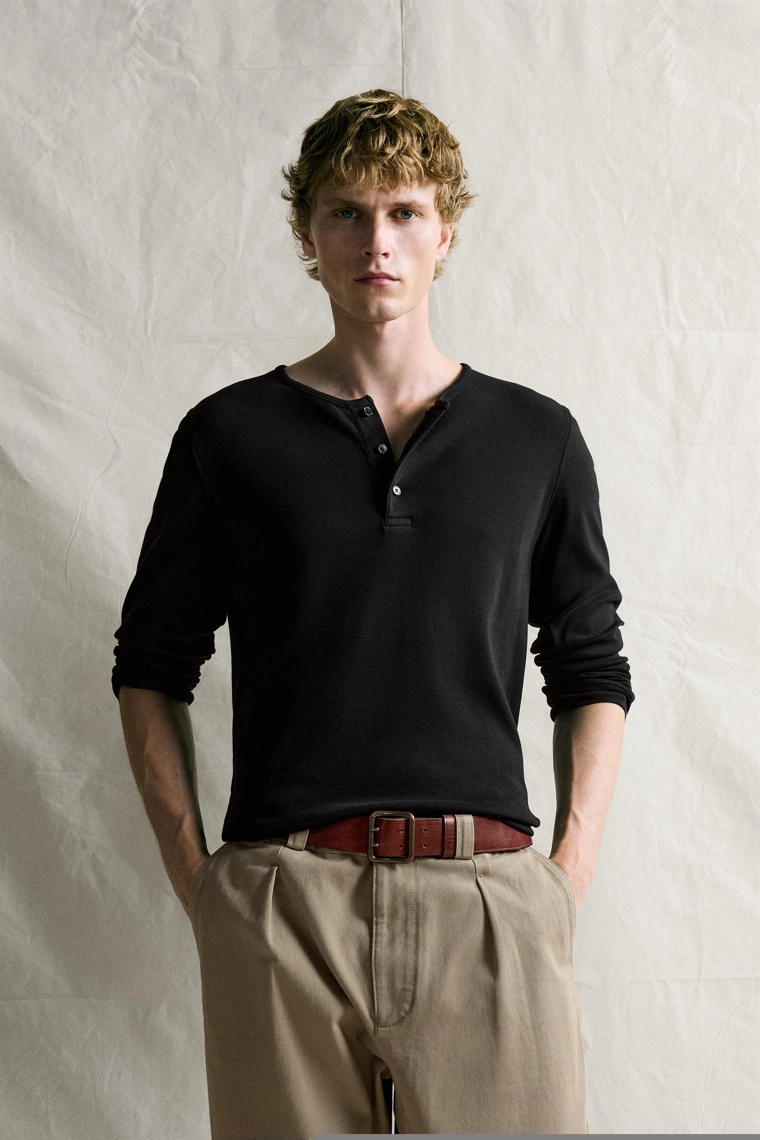Футболка henley
