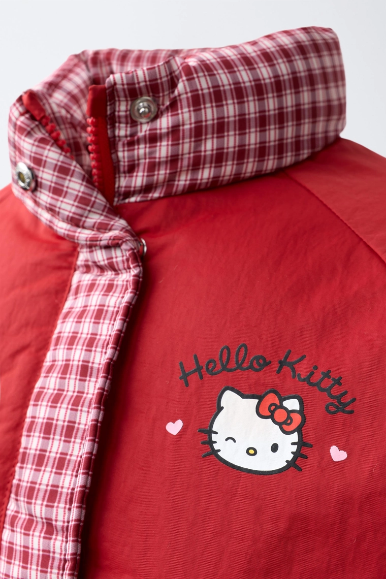Пуховик hello kitty © sanrio