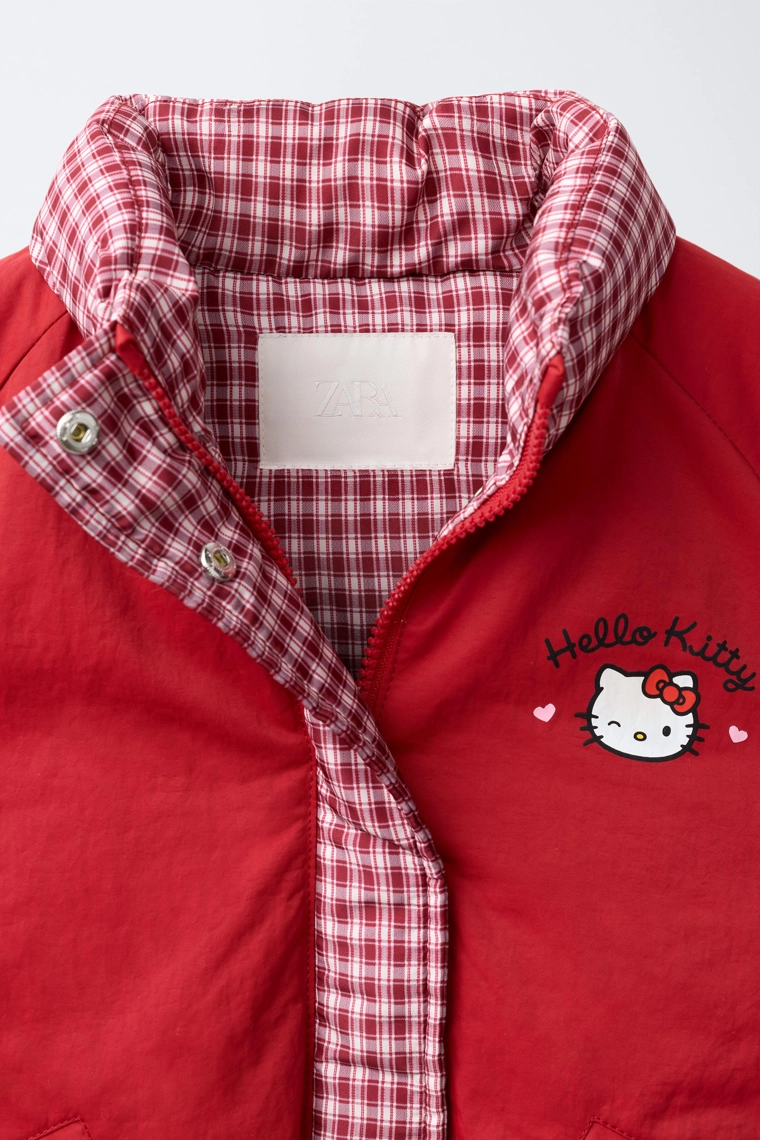 Пуховик hello kitty © sanrio