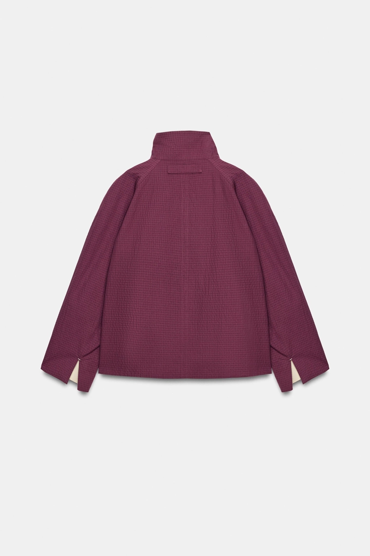 Двусторонний короткий тренч zw collection