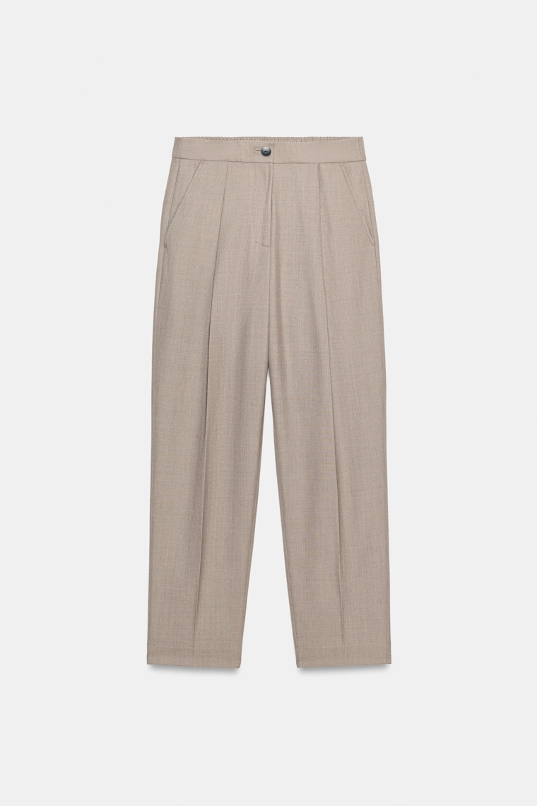 Брюки из шерстяной смеси zw collection
