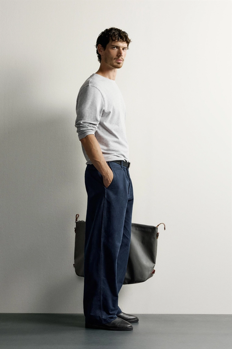Футболка с длинным рукавом regular fit