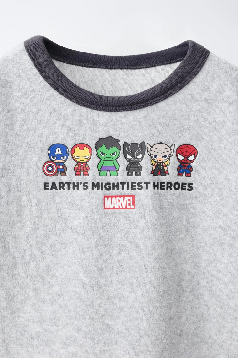 Пижама из велюра «мстители © marvel» для детей 1,5-6 лет