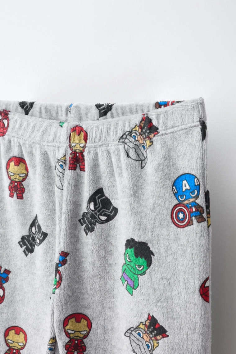 Пижама из велюра «мстители © marvel» для детей 1,5-6 лет