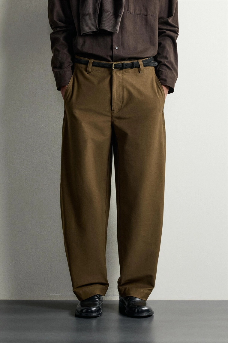 Брюки balloon fit