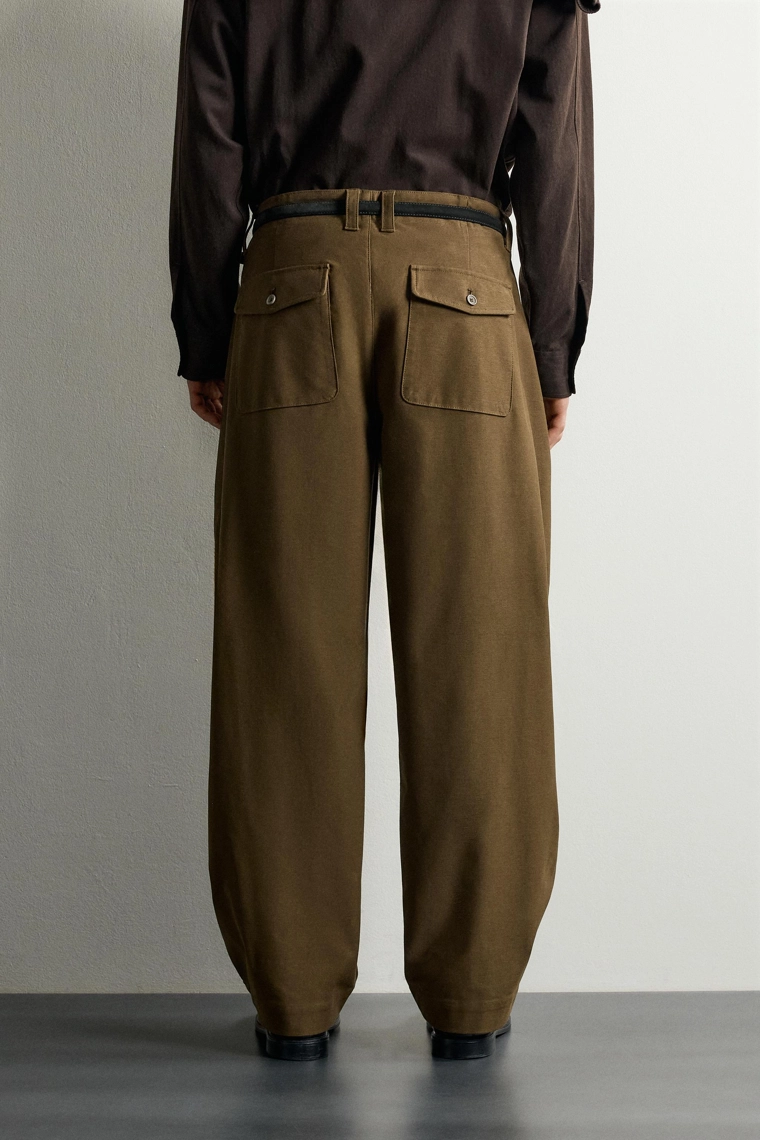 Брюки balloon fit