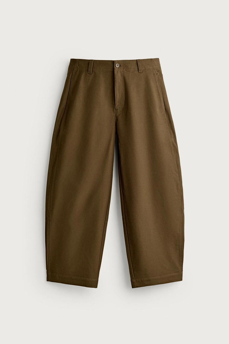 Брюки balloon fit