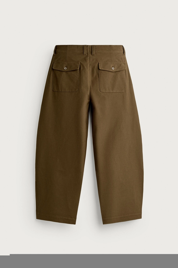 Брюки balloon fit