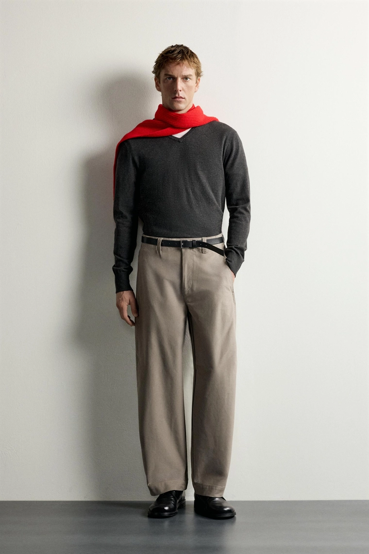 Брюки balloon fit