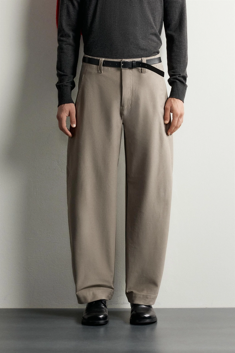 Брюки balloon fit