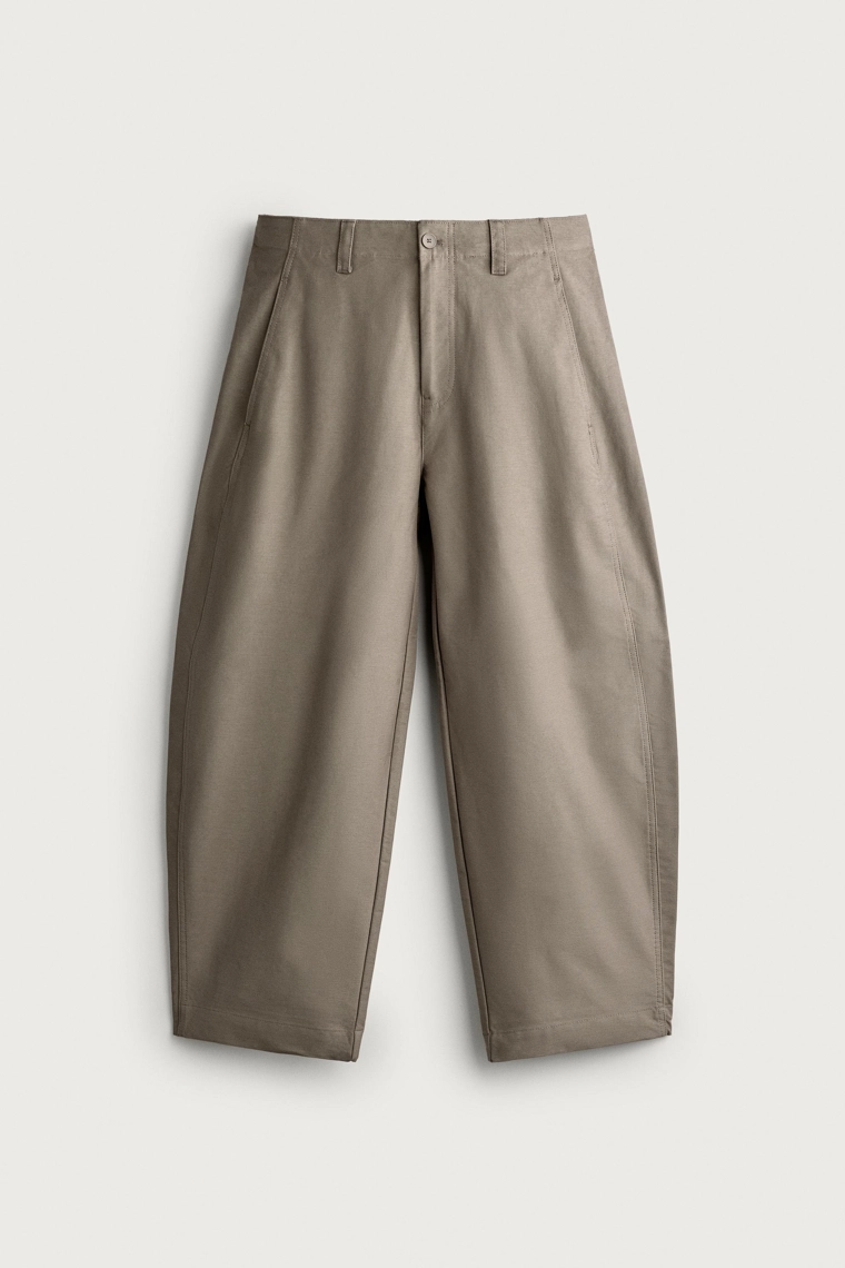 Брюки balloon fit
