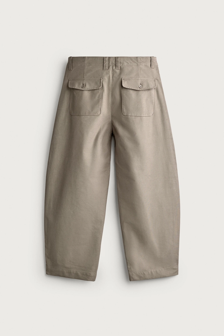 Брюки balloon fit