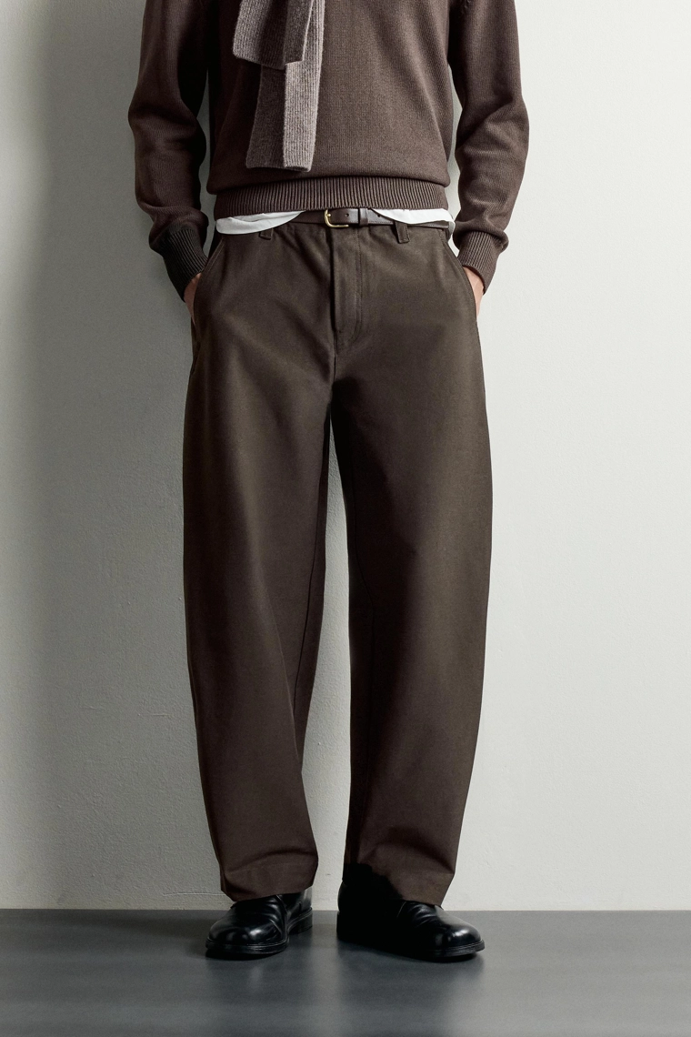 Брюки balloon fit