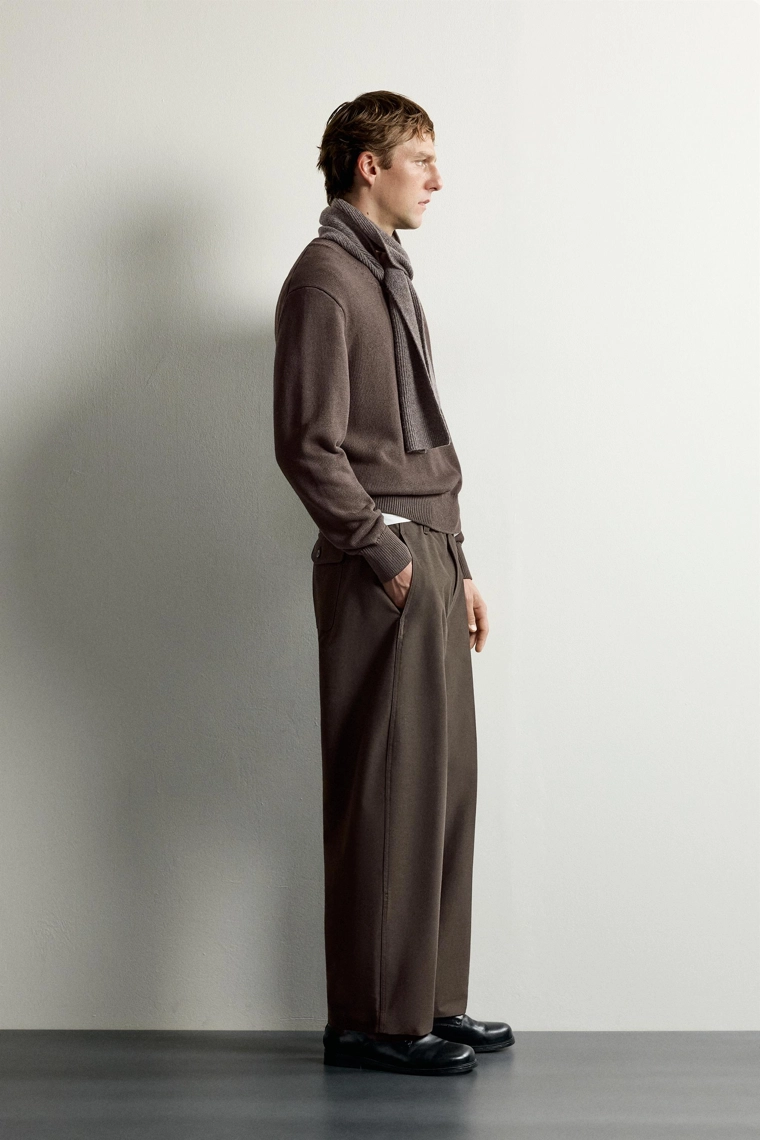 Брюки balloon fit