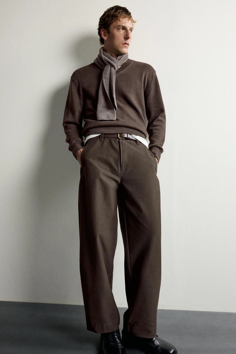 Брюки balloon fit