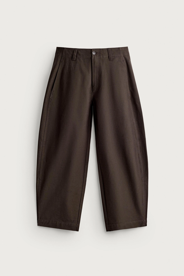 Брюки balloon fit