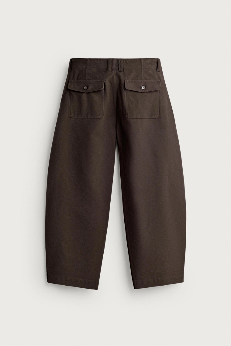 Брюки balloon fit