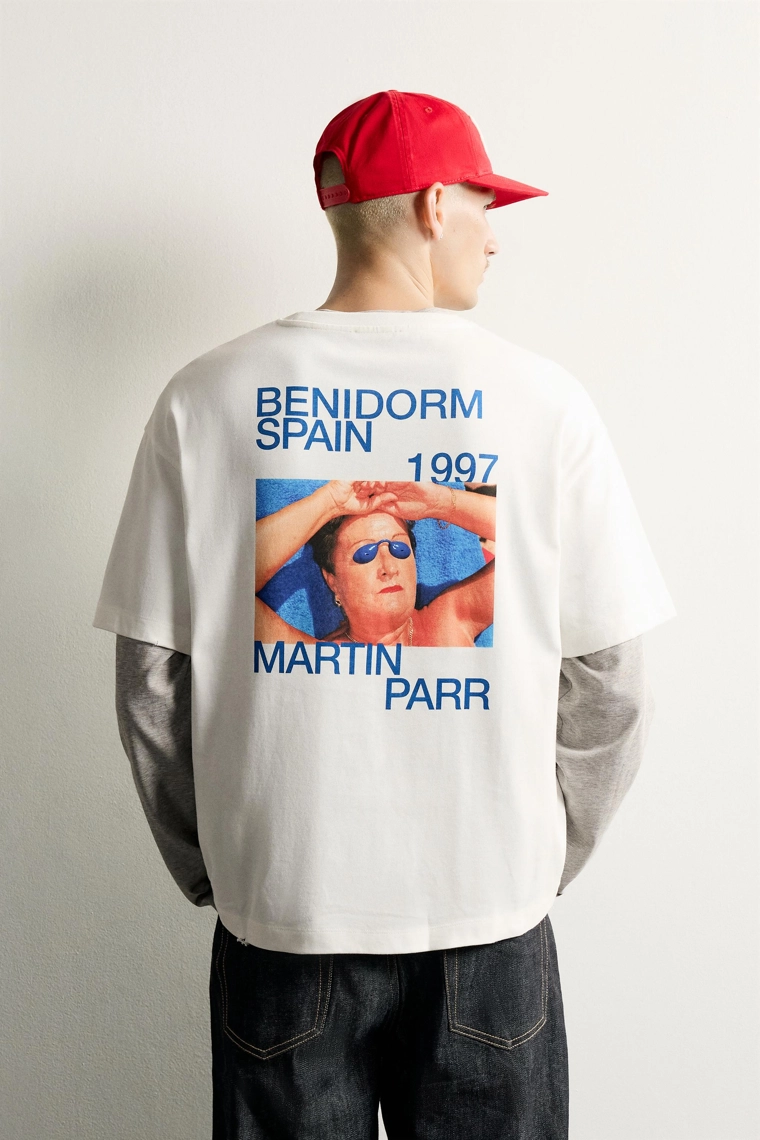 Футболка benidorm с фотографическим принтом © martin parr @ dmb
