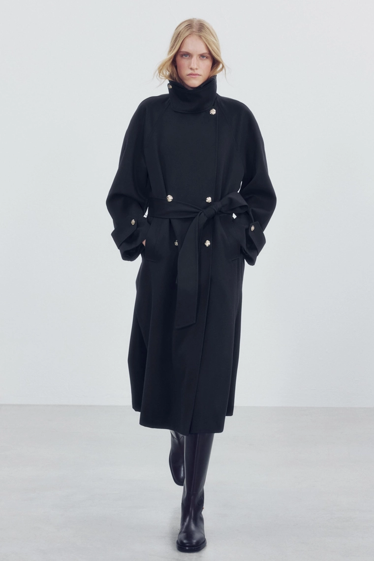 Длинный тренч zw collection