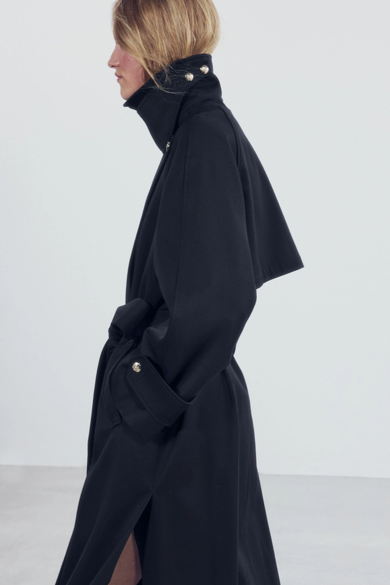 Длинный тренч zw collection