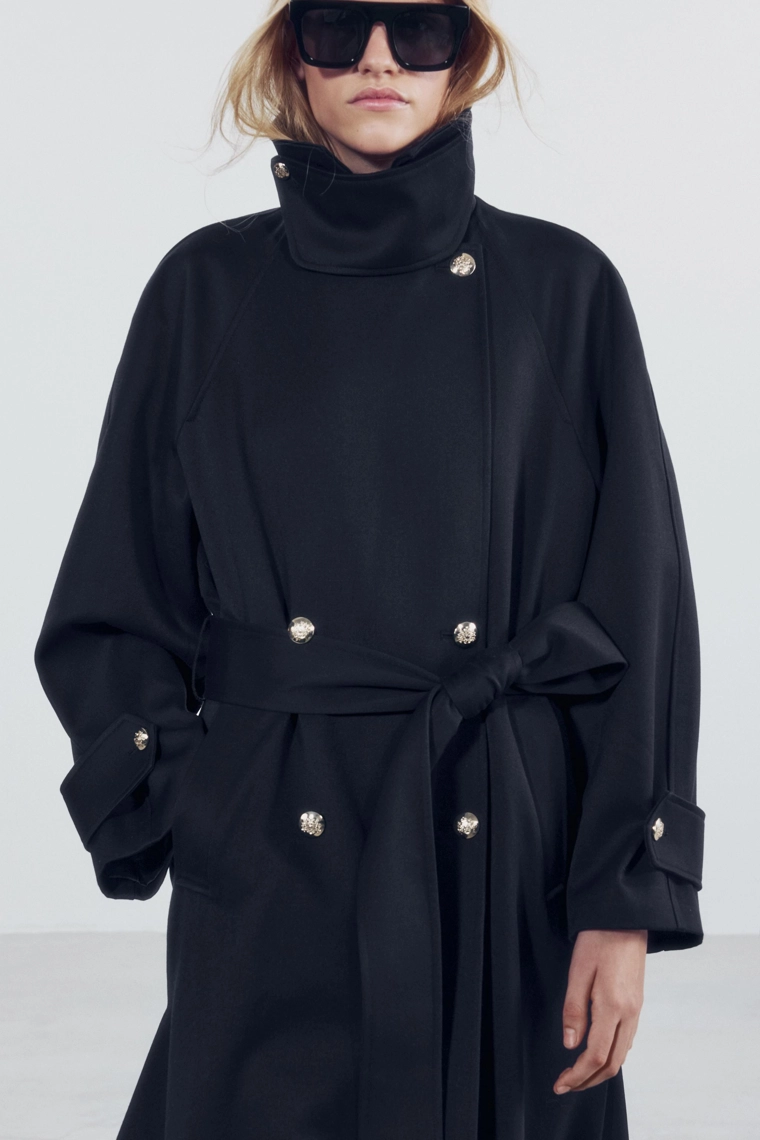 Длинный тренч zw collection