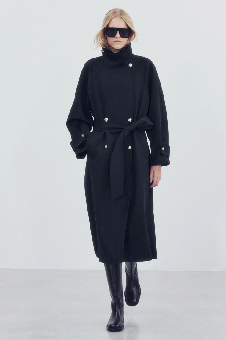 Длинный тренч zw collection