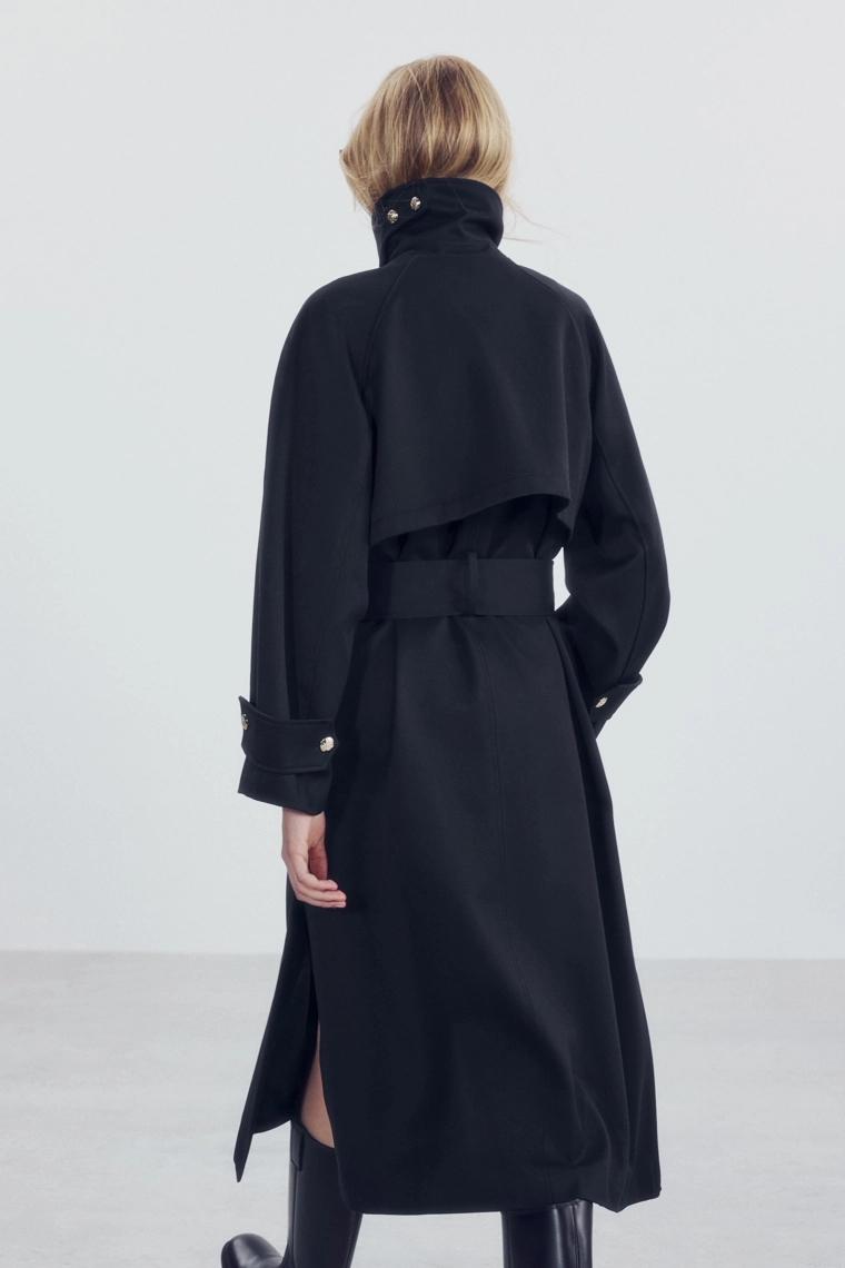 Длинный тренч zw collection