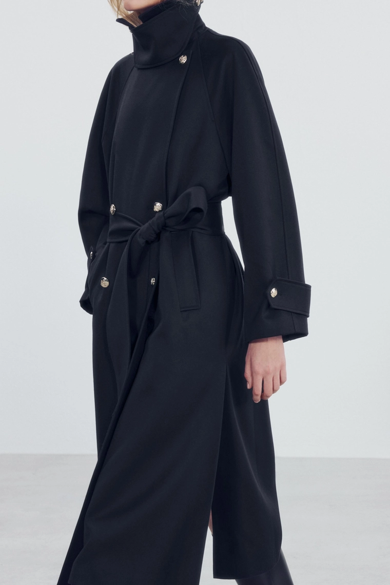 Длинный тренч zw collection