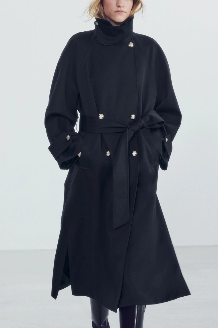Длинный тренч zw collection