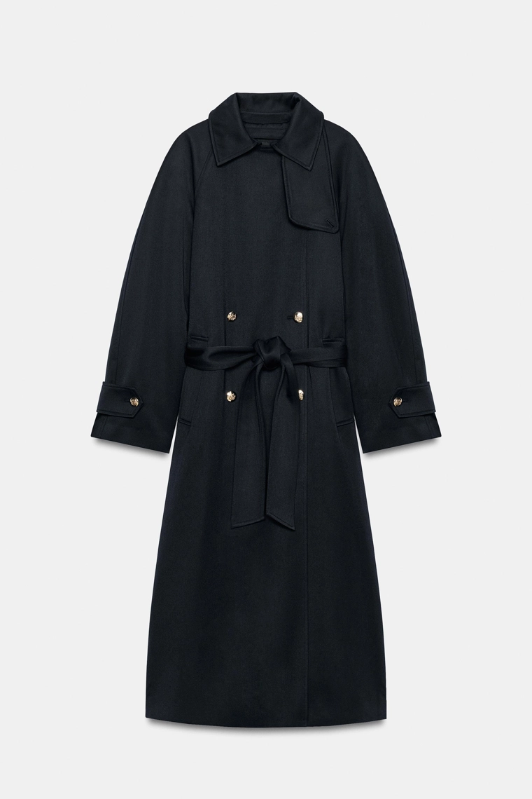 Длинный тренч zw collection