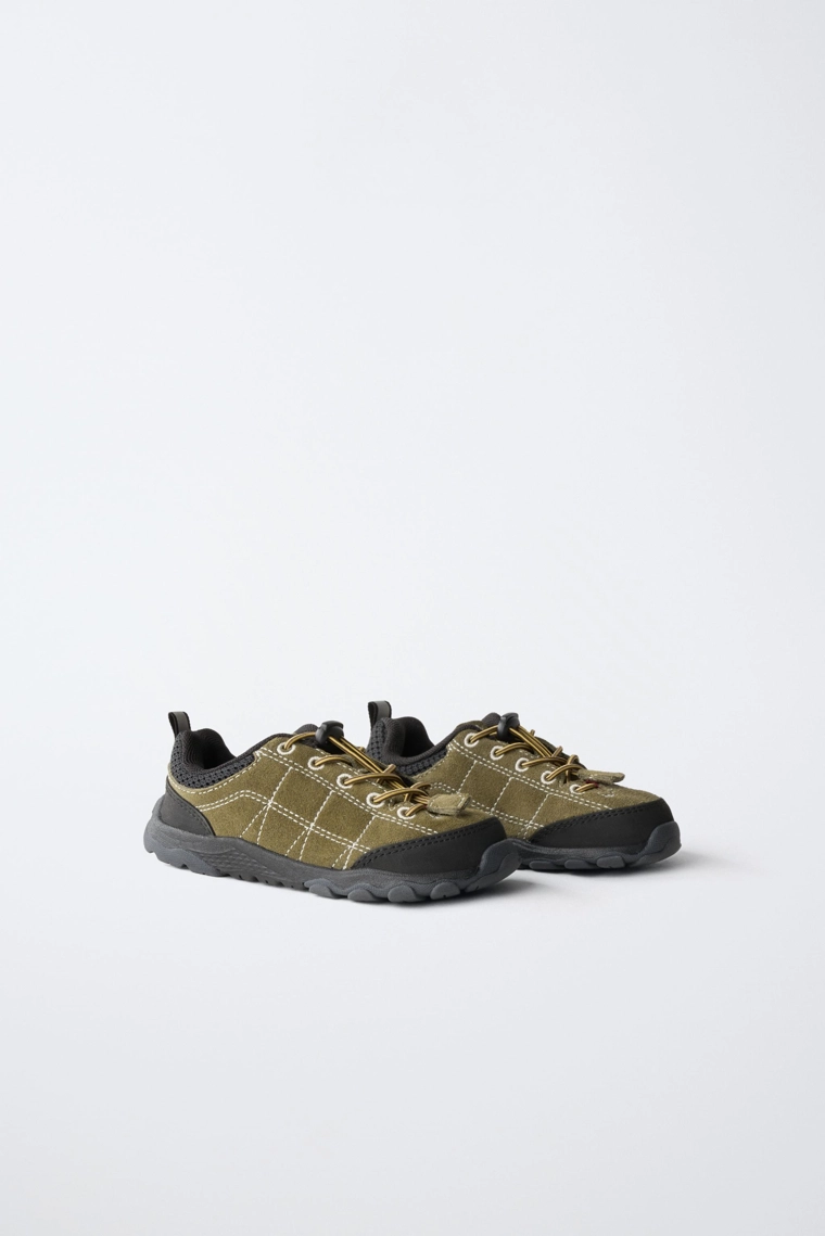 Кожаные кроссовки barefoot