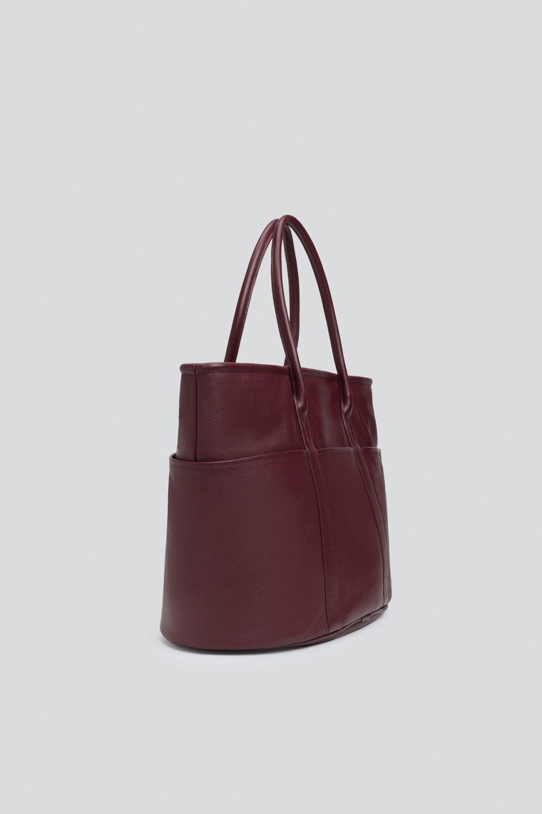 Кожаная сумка-тоут