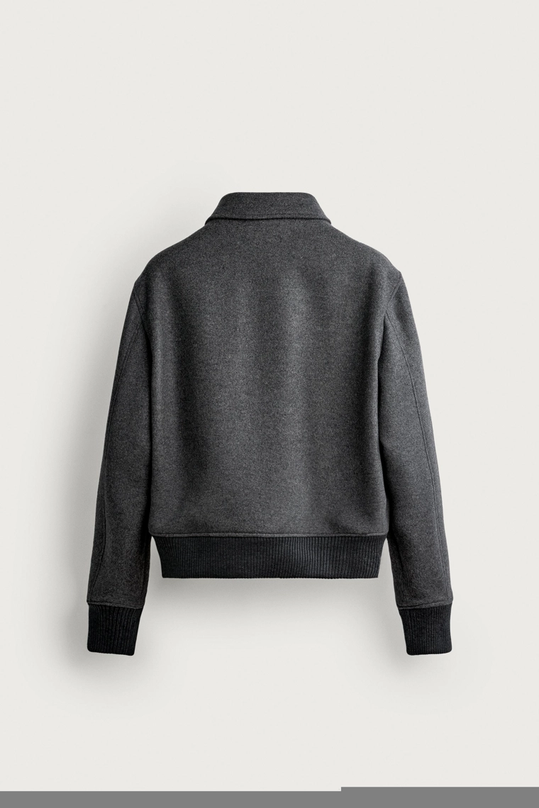 Куртка regular fit из шерстяной смеси с кашемиром