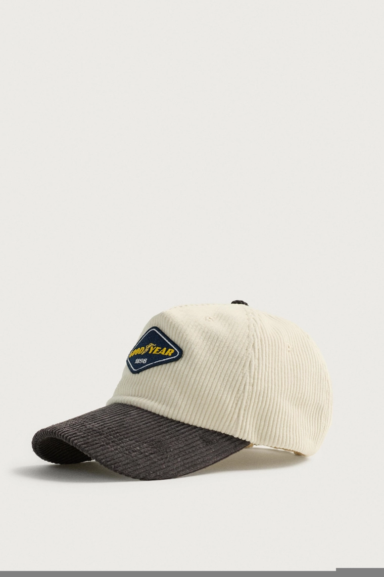 Кепка из вельвета goodyear©