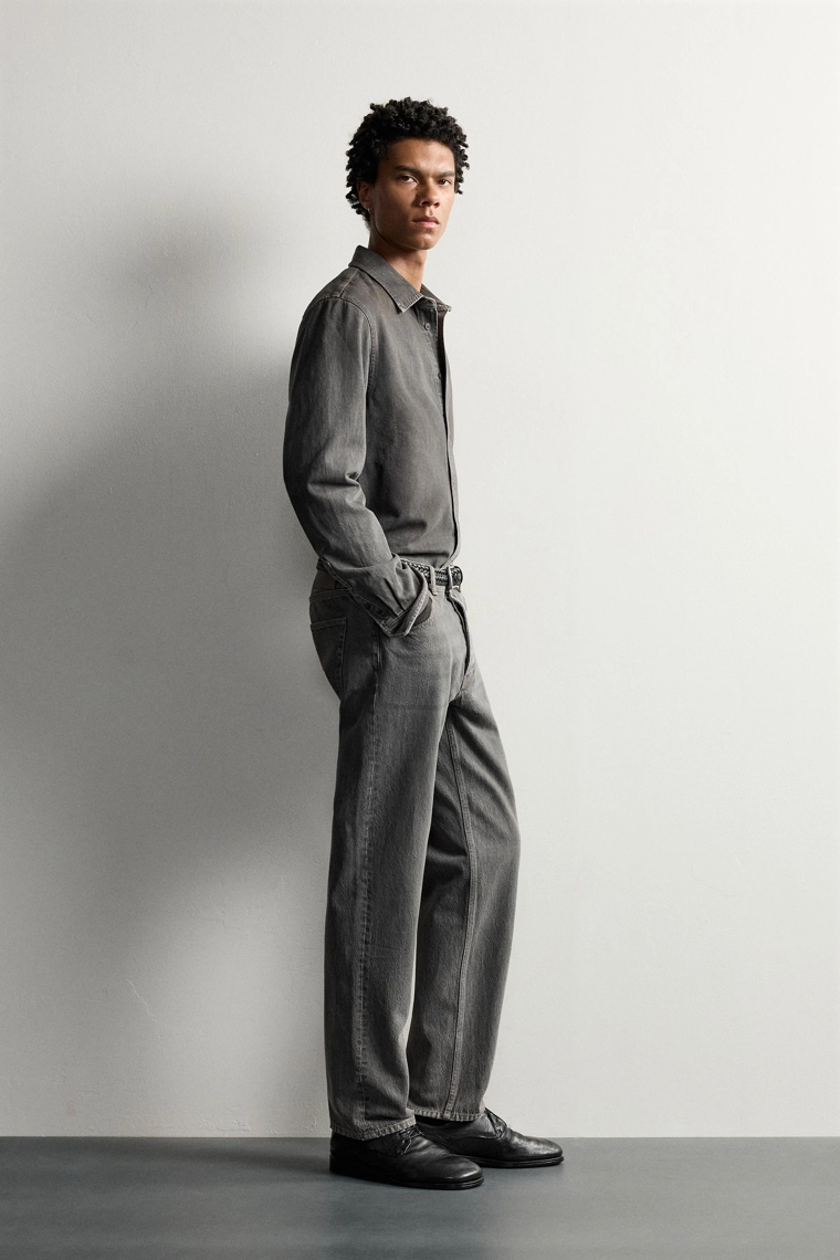 Джинсы прямого кроя regular fit