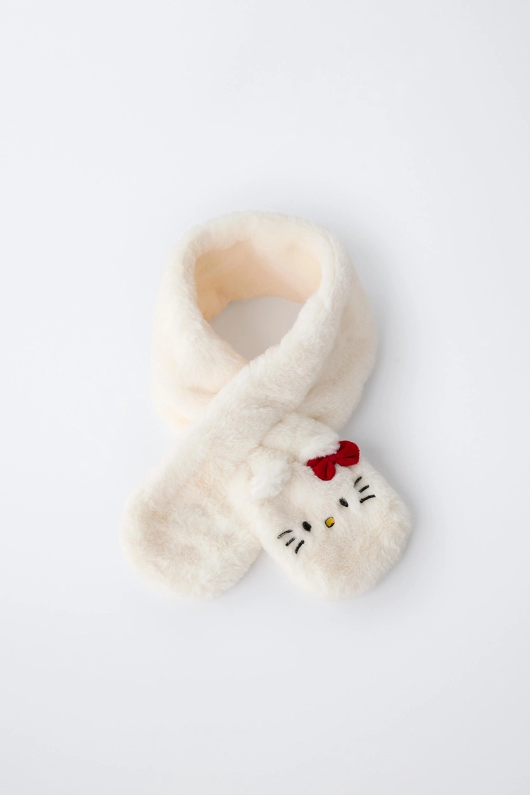 Шарф из искусственного меха hello kitty © sanrio