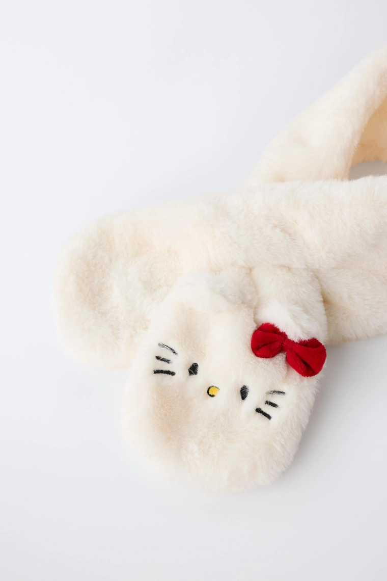 Шарф из искусственного меха hello kitty © sanrio