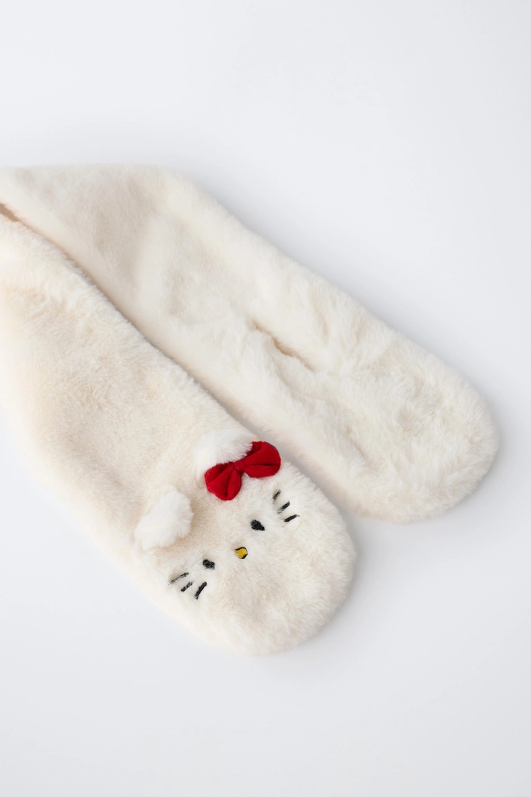 Шарф из искусственного меха hello kitty © sanrio