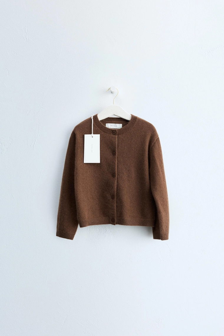Кардиган zara timeless из 100% кашемира
