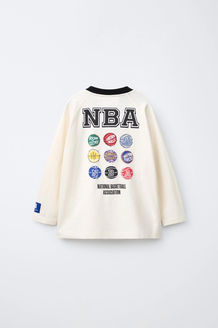 Футболка с круглым вырезом и принтом nba multi teams