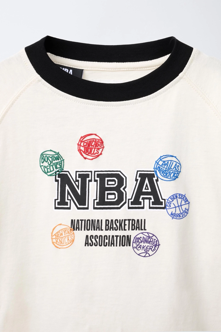Футболка с круглым вырезом и принтом nba multi teams