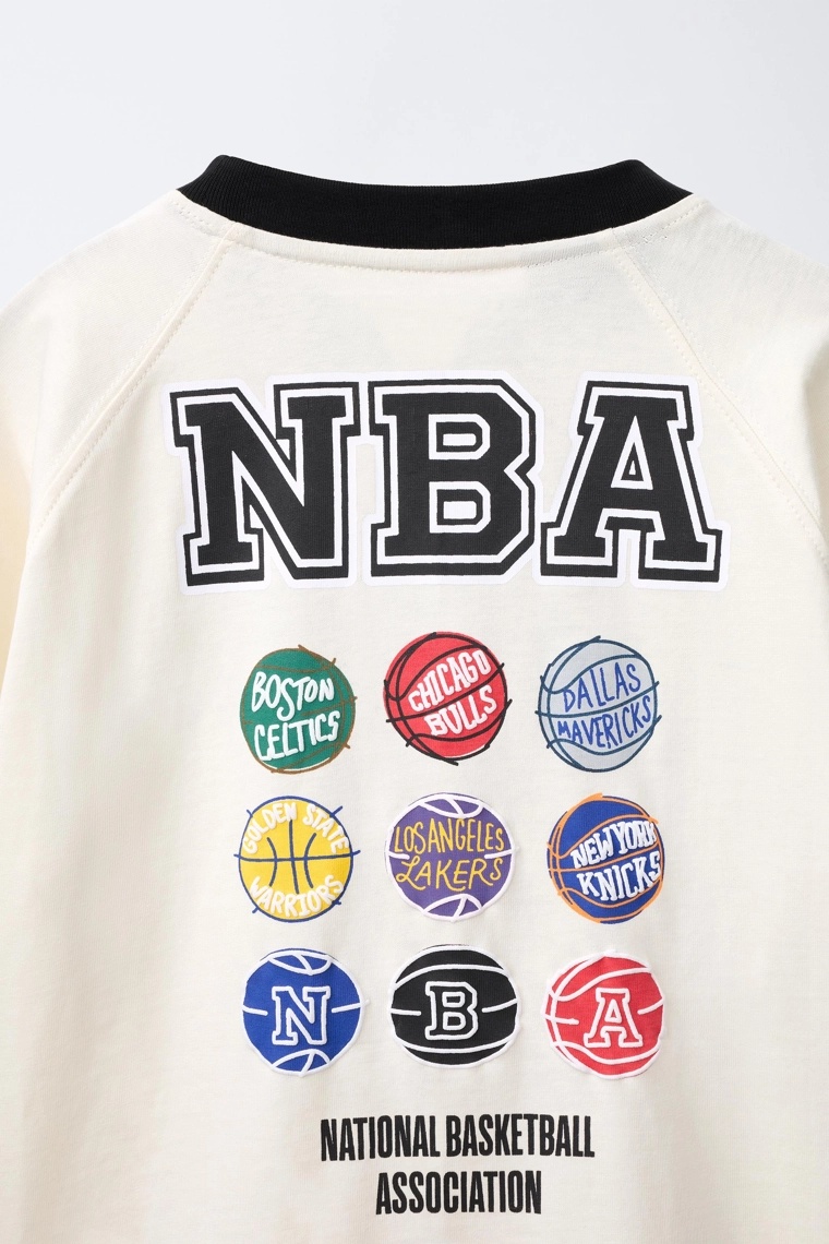 Футболка с круглым вырезом и принтом nba multi teams