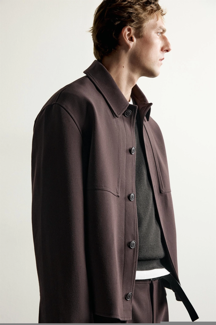 Рубашка оверсайз boxy fit