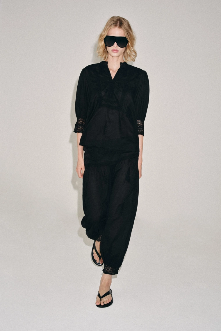 Вышитые шаровары zw collection