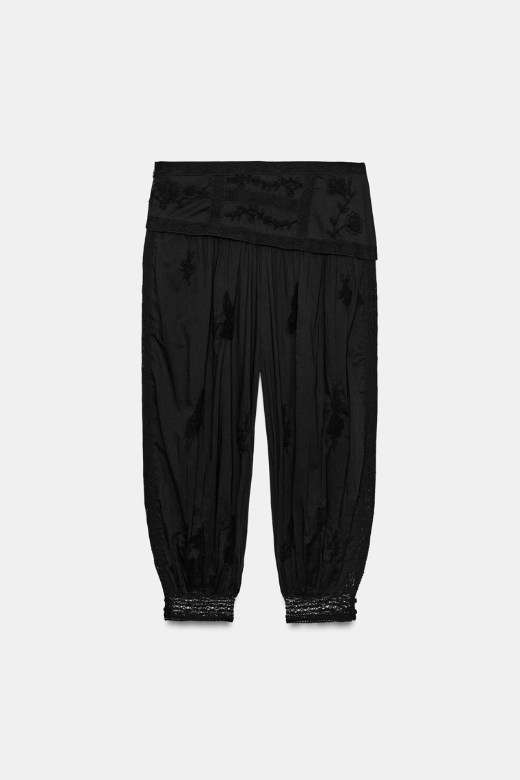 Вышитые шаровары zw collection