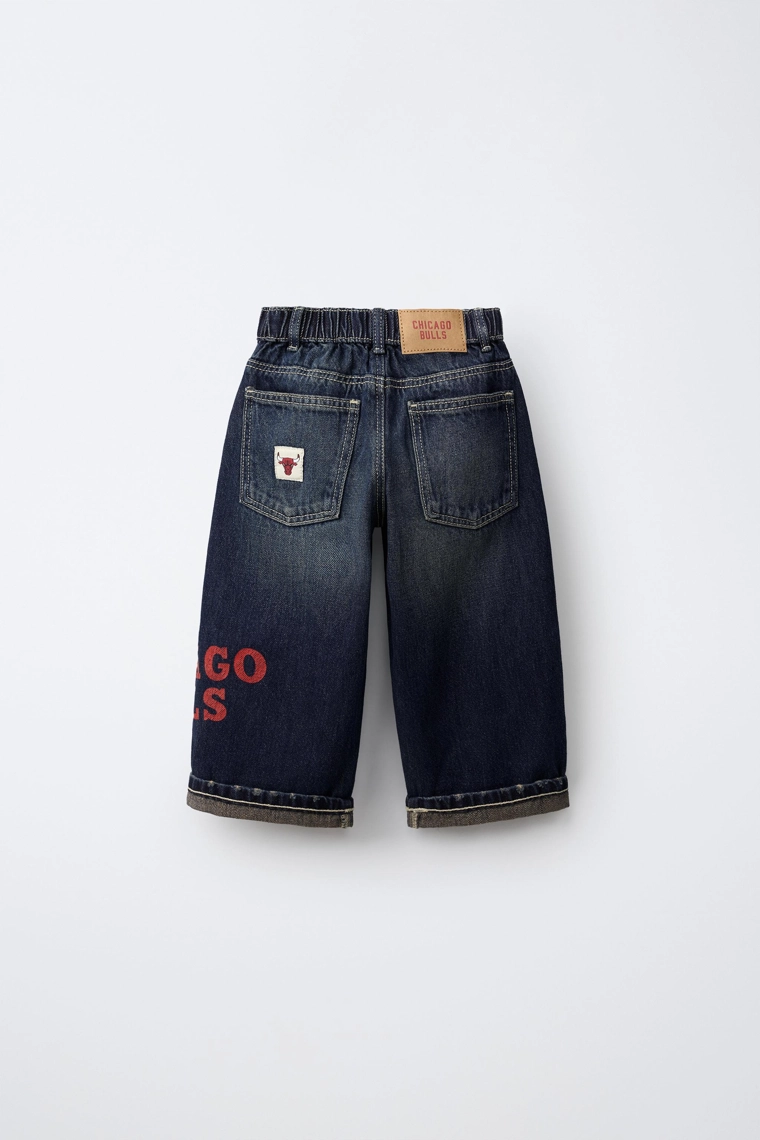 Джинсы baggy nba – chicago bulls