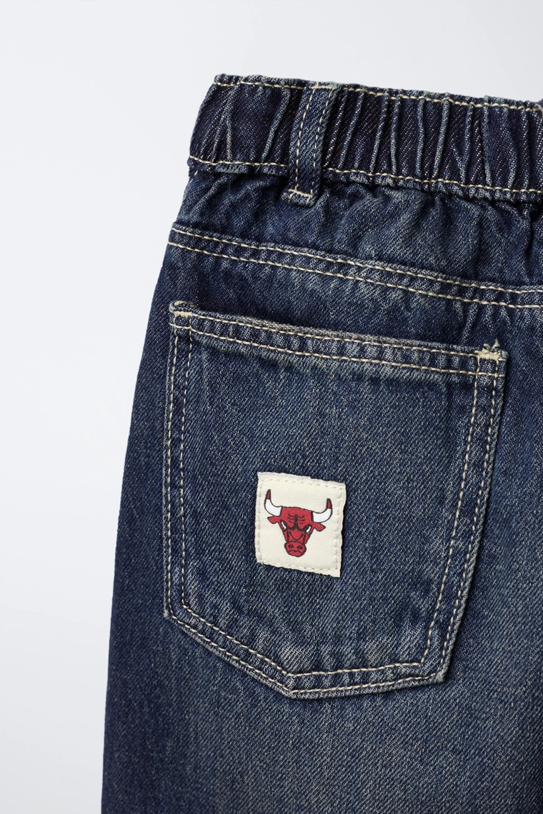 Джинсы baggy nba – chicago bulls