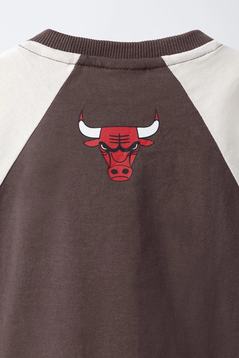 Футболка с длинными реглан-рукавами nba – chicago bulls